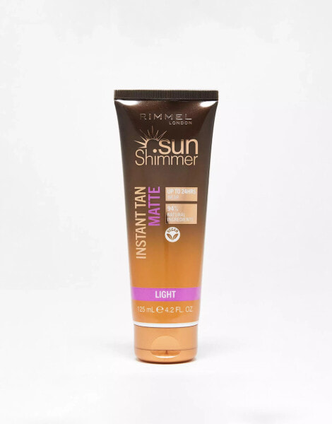 Rimmel London Sunshimmer Instant Tan Face & Body - Light Matte 125ml