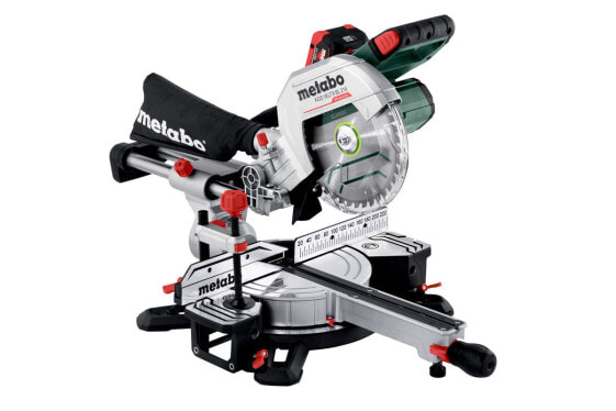 Metabo Akku-Kappsäge KGS 18 LTX BL 216 (614216810) mit Zugfunktion; ; 18V 2x8Ah LiHD + ASC 145