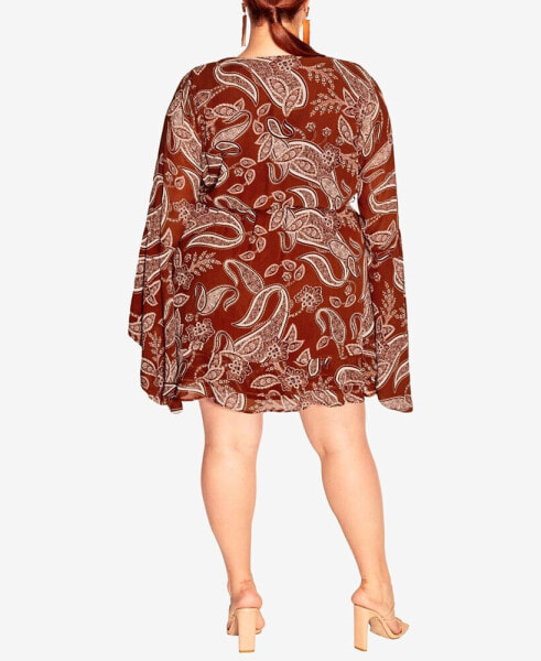 Plus Size Paisley Dress