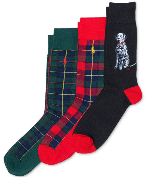 Носки Polo Ralph Lauren Holiday Tartan Dog Crew