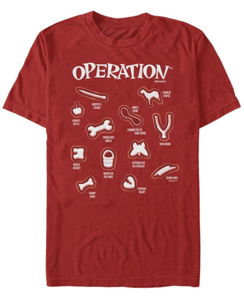 Men's Operation Parts Short Sleeve Crew T-shirt