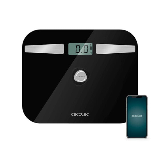 Напольные весы Cecotec SURFACE PRECISION 10200 SMART HEALTHY LCD Bluetooth 180 kg Black Tempered Glass 180 kg