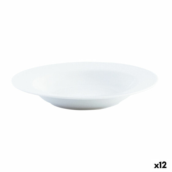 Глубокое блюдо Quid Basic Белый Керамика Ø 21,5 cm (12 штук)