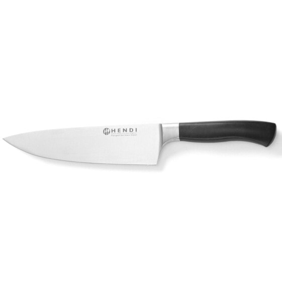 Нож кулинарный профессиональный шеф-поварский кованный из стали Profi Line 200 мм - Hendi 844212