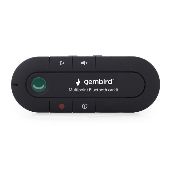 Gembird BTCC-03, 118 x 47 x 15 mm, Wireless, 2.1+EDR, Black, 7.5 h, 800 h