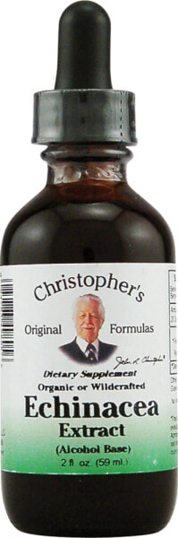 Christopher's Echinacea Extract Alcohol Base --Спиртовая основа экстракта Эхинацеи--59 мл
