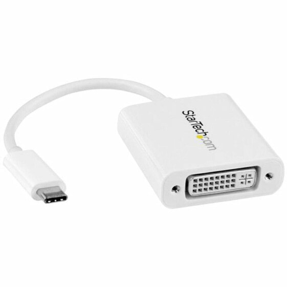 Адаптер USB C—DVI Startech CDP2DVIW Белый