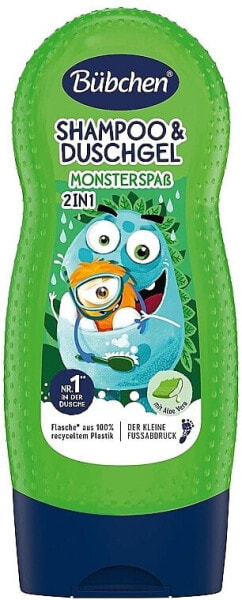 2in1 Baby Shampoo und Duschgel Monster Fun