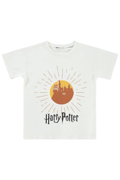 Футболка для малышей Harry Potter Рубашка девочек 10–13 лет бежевая