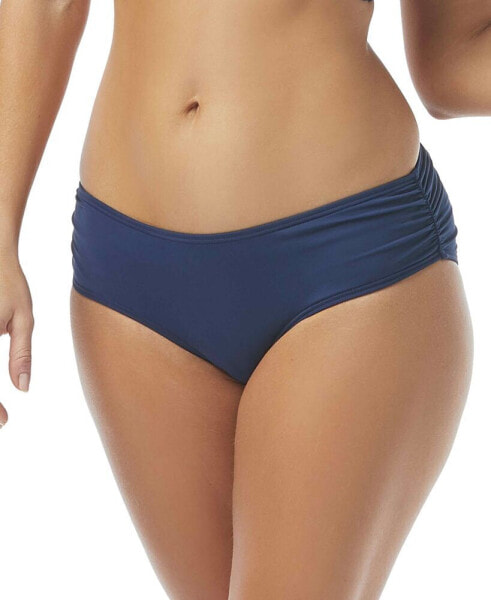 Ruched Hipster Bikini Bottoms