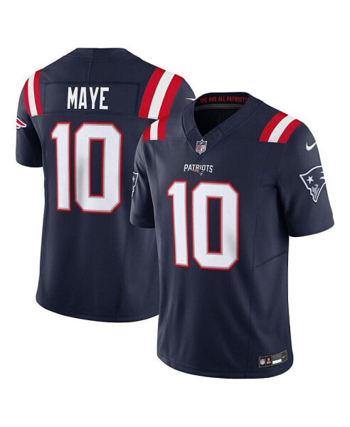 Men's Drake Maye Navy New England Patriots Vapor F.U.S.E. Limited Jersey