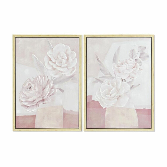 Картина DKD Home Decor Ваза для цветов 50 x 4 x 70 cm Скандинавский (2 штук)