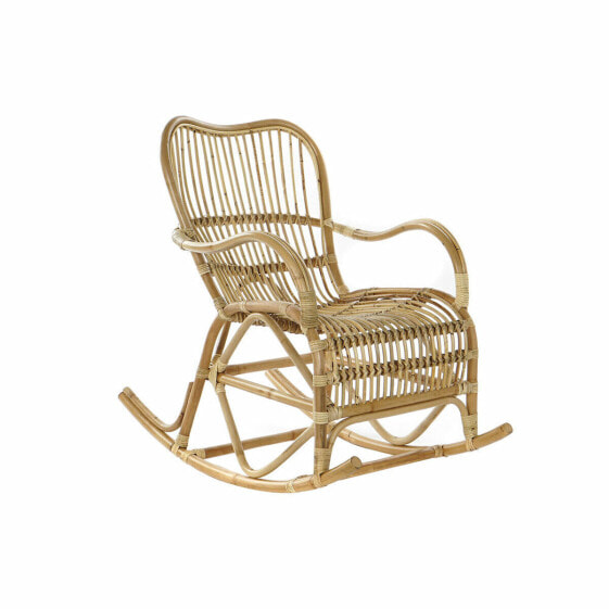 Кресло-качалка DKD Home Decor Коричневый Разноцветный Натуральный ротанг 62 x 94 x 93 cm