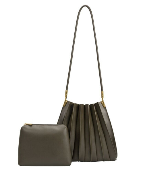 Women's Carrie Pleated Shoulder Bag