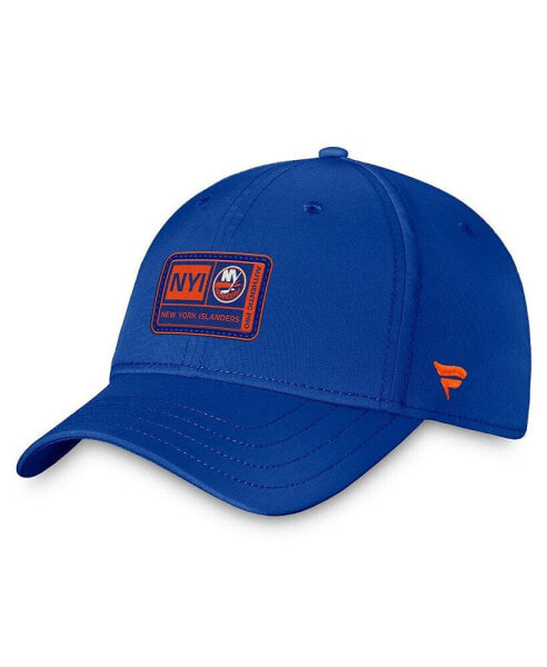 Branded Men's Royal New York Islanders Authentic Pro Training Camp Flex Hat