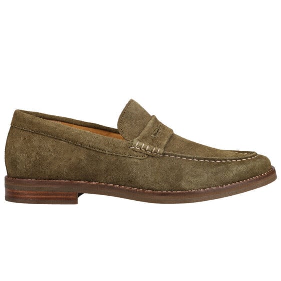Туфли мужские Sperry Gold Cup Exeter Penny Loafer Moc Toe Green Dress - STS196