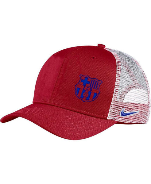 Men's Crimson Barcelona Classic99 Trucker Snapback Hat