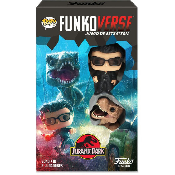 FUNKO Funkoverse Strategy Jurassic Park 2 Spanish Board Game
