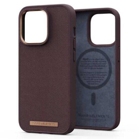 NJORD MagSafe iPhone 14 Pro Leather phone case