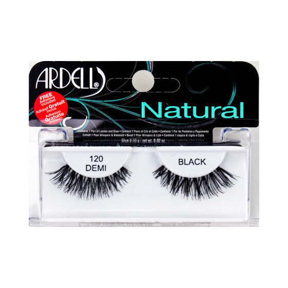 NATURAL eyelashes pocket pack #120-demi black 5 ml