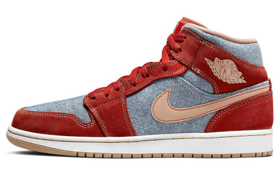 Air Jordan 1 Mid Denim" DM4352-600 Sneakers"