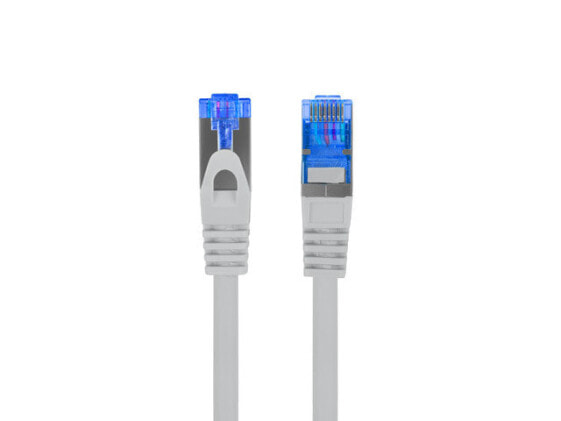 Сетевой кабель LANBERG PATCHCORD S/FTP CAT.6A 5M серый LSZH - Network - CAT 6а