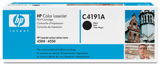 HP Color LaserJet C4191A Black Original Toner Cartridge - 9000 pages - Black - 1 pc(s)