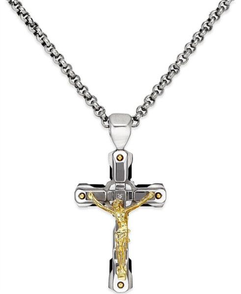 Подвеска Macy's Diamond Crucifix