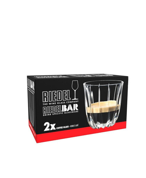 Набор стекол для кофе Riedel Crystal Drink Specific Glassware 2 шт.