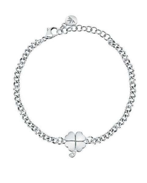 Charming steel bracelet for good luck Maia SAUY12