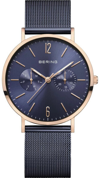 Наручные часы Bering Classic 36 мм из нержавеющей стали 14236-307