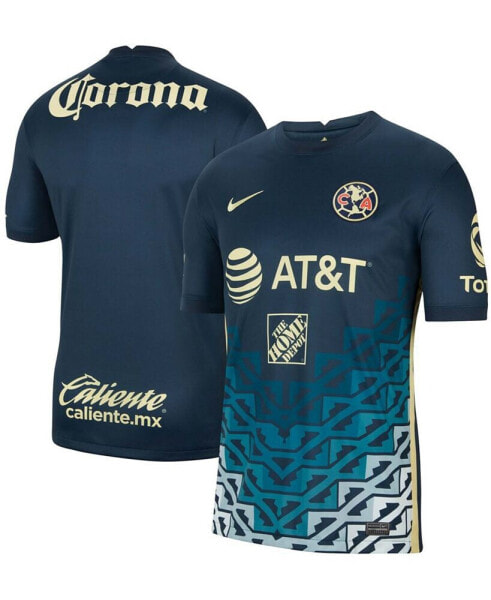 Men's Navy Club America 2021/22 Away Breathe Stadium Replica Jersey