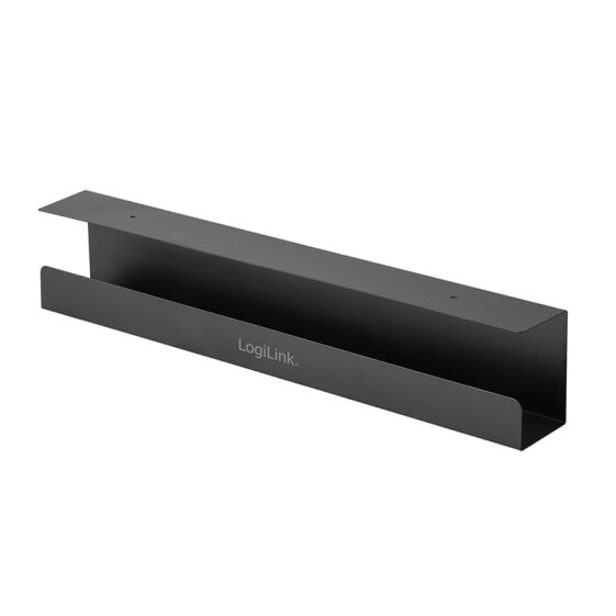 Кабель для стола из стали черного цвета LogiLink KAB0070 - Кабель-канал