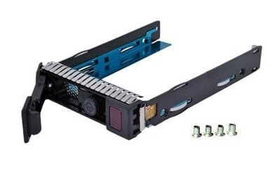 HP 651314-001 - 8.89 cm (3.5") - Bezel panel - Serial Attached SCSI (SAS) - Black