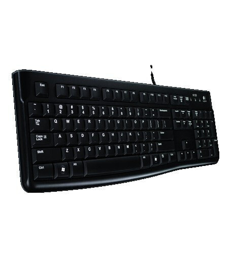 Logitech K120 клавиатура USB Русский Черный 920-002506