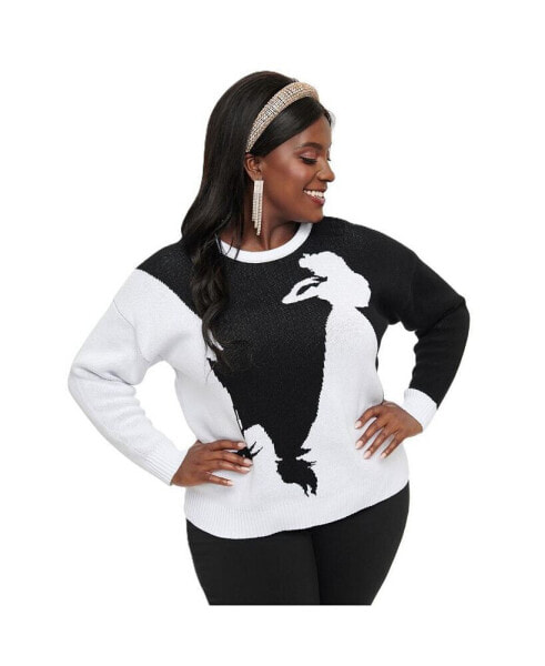 Plus Size Long Sleeve Sweater