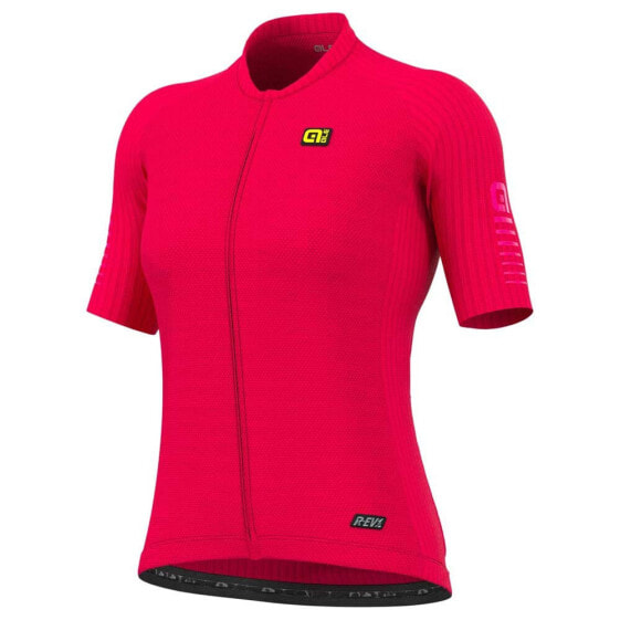 ALE R-EV1 Silver Cooling short sleeve jersey