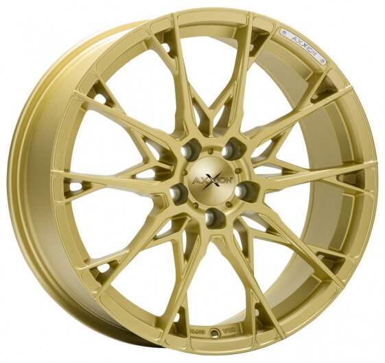 Колесный диск литой Axxion X1 gold matt lackiert 8.5x19 ET35 - LK5/112 ML72.6