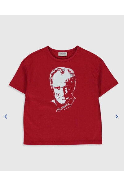 Atatürk t-shirt - çocuk atatürk ünisex bluz - atatürk bluz - 23 nisan için uygundur