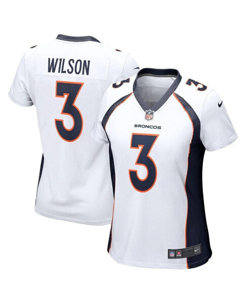 Women's Russell Wilson White Denver Broncos Game Jersey