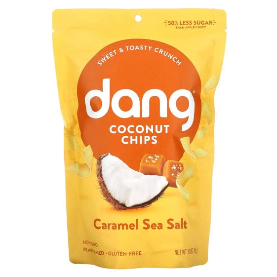 Чипсы кокосовые, обжаренные в карамели с морской солью Dang Foods 90 г