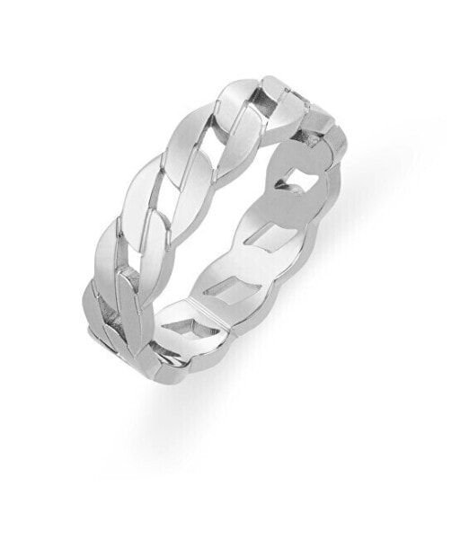Stylish steel ring