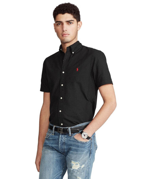 Рубашка мужская Polo Ralph Lauren Classic-Fit Oxford "Гармент-дай"