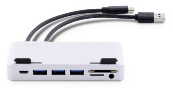 LMP USB-C Attach - USB 3.2 Gen 1 (3.1 Gen 1) Type-C - 3.5mm,USB 3.2 Gen 1 (3.1 Gen 1) Type-A,USB 3.1 (3.1 Gen 1) Type-C - MicroSD (TransFlash),SD - 5000 Mbit/s - Silver - Aluminium