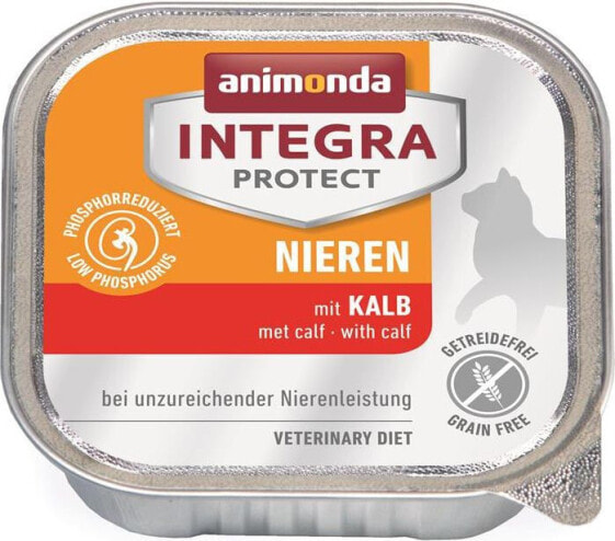 Animonda INTEGRA KOT 100G PROTECT NIEREN CIELĘCINA/NIEWYDOLNOŚĆ NEREK SZALKA