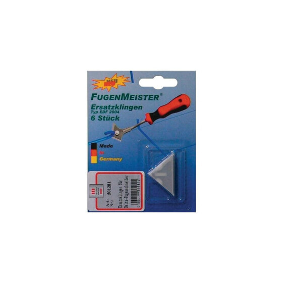 Ersatzmesser Fugenmeister Delta 6 Stück auf SB-Karte