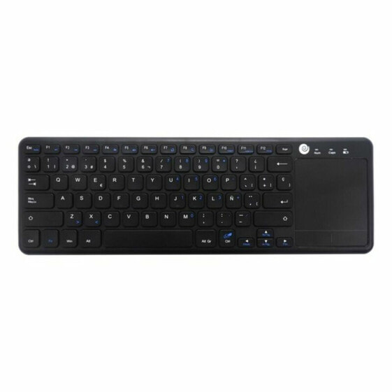 Клавиатура с тачпадом CoolBox COO-TEW01-BK Чёрный Испанская Qwerty