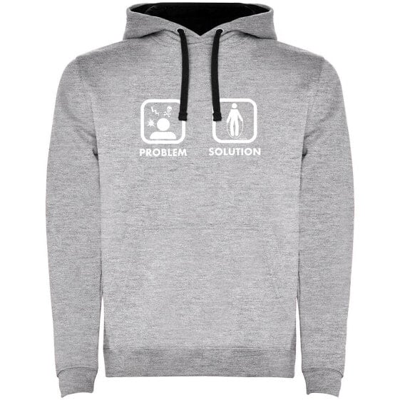 KRUSKIS Problem Solution Train Two-Colour hoodie