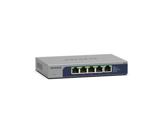 Netgear MS105-100EUS - Unmanaged - 2.5G Ethernet (100/1000/2500) - Power over Ethernet (PoE) - Rack mounting - 1U