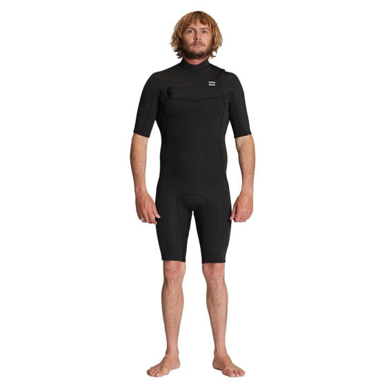 BILLABONG Absolute Short Sleeve Chest Zip Neoprene Suit